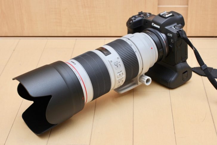 Canon 純正白レンズEF70-200 F2.8 IS Ⅱ-